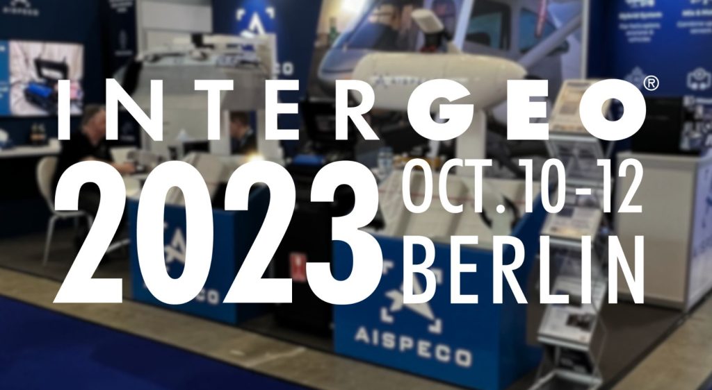 AISPECO exhibited at Intergeo 2023, geospatial industry expo