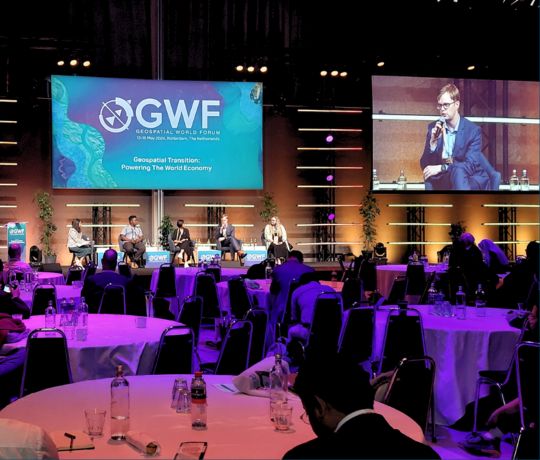 AISPECO participating in Geospatial World Forum 2024 exhibition