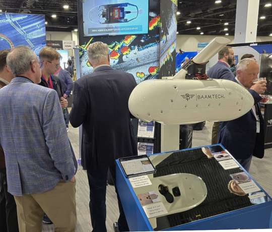 AISPECO team participating in Geo Week 2025 exhibition