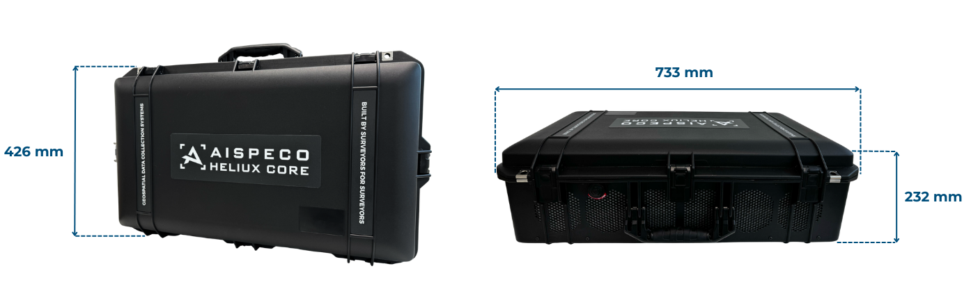 Heliux CORE dimensions