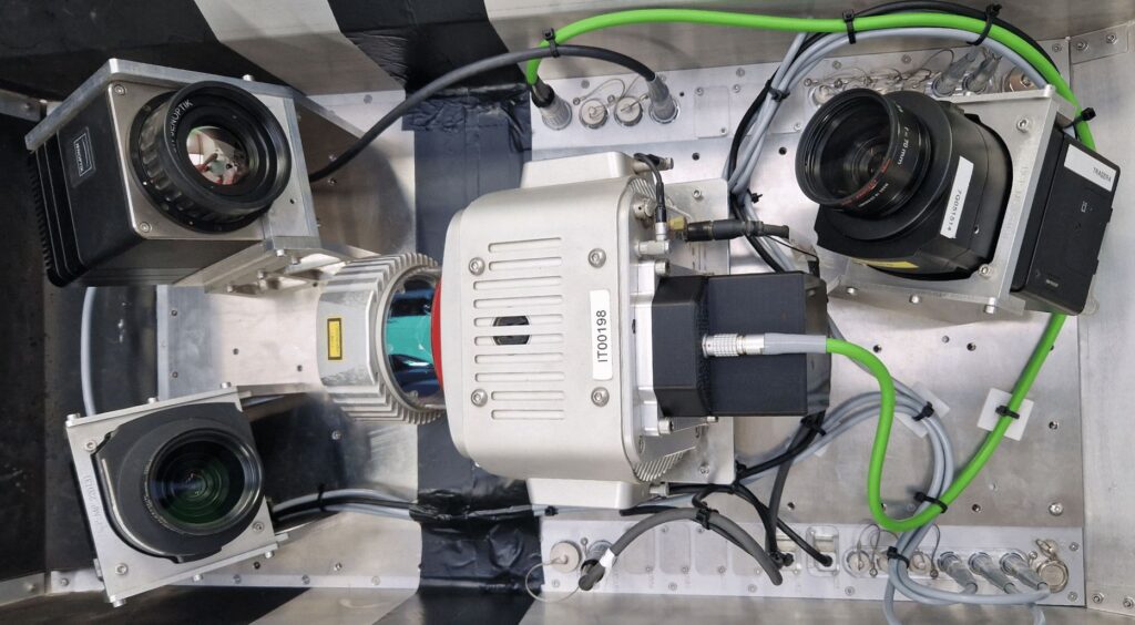 Heligrafics sensor setup
